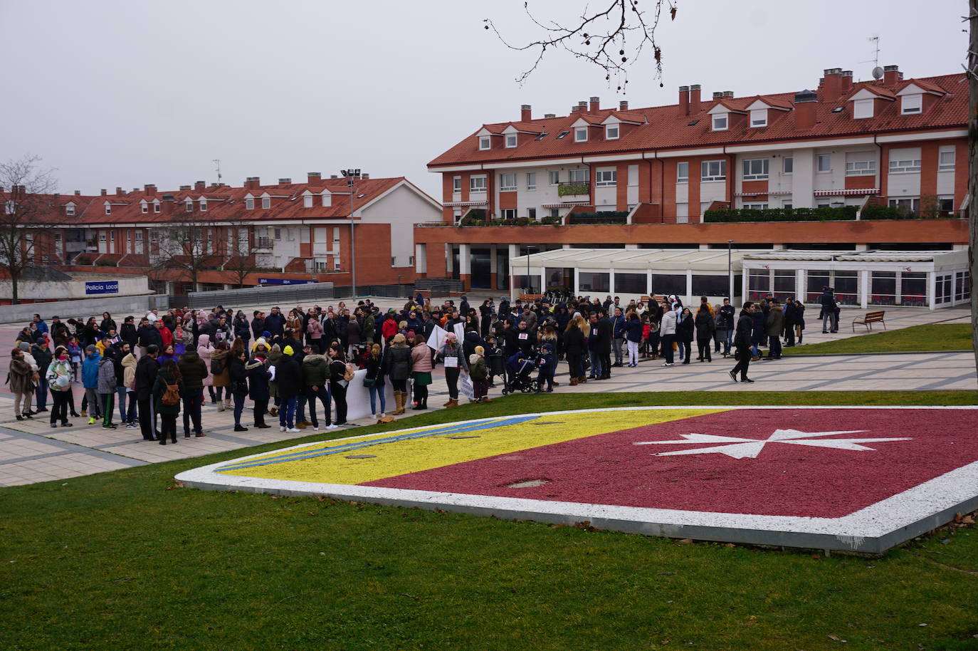 Lectura del manifiesto de la plataforma. 