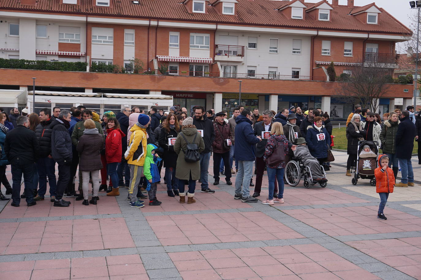Lectura del manifiesto de la plataforma. 
