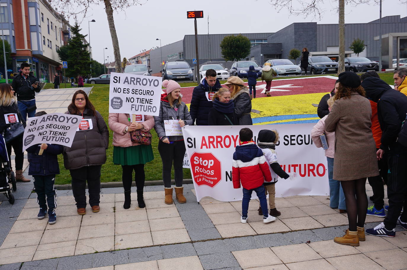 Lectura del manifiesto de la plataforma. 