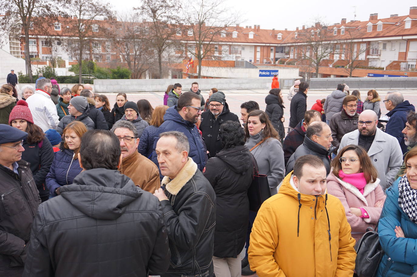Lectura del manifiesto de la plataforma. 