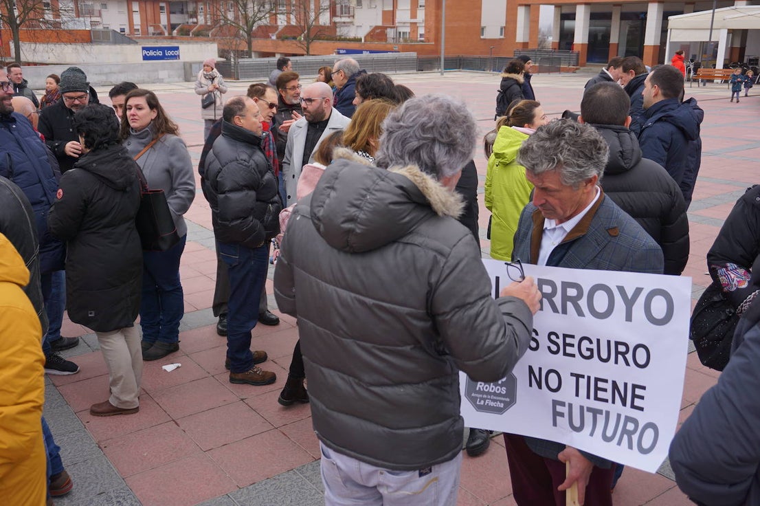 Lectura del manifiesto de la plataforma. 