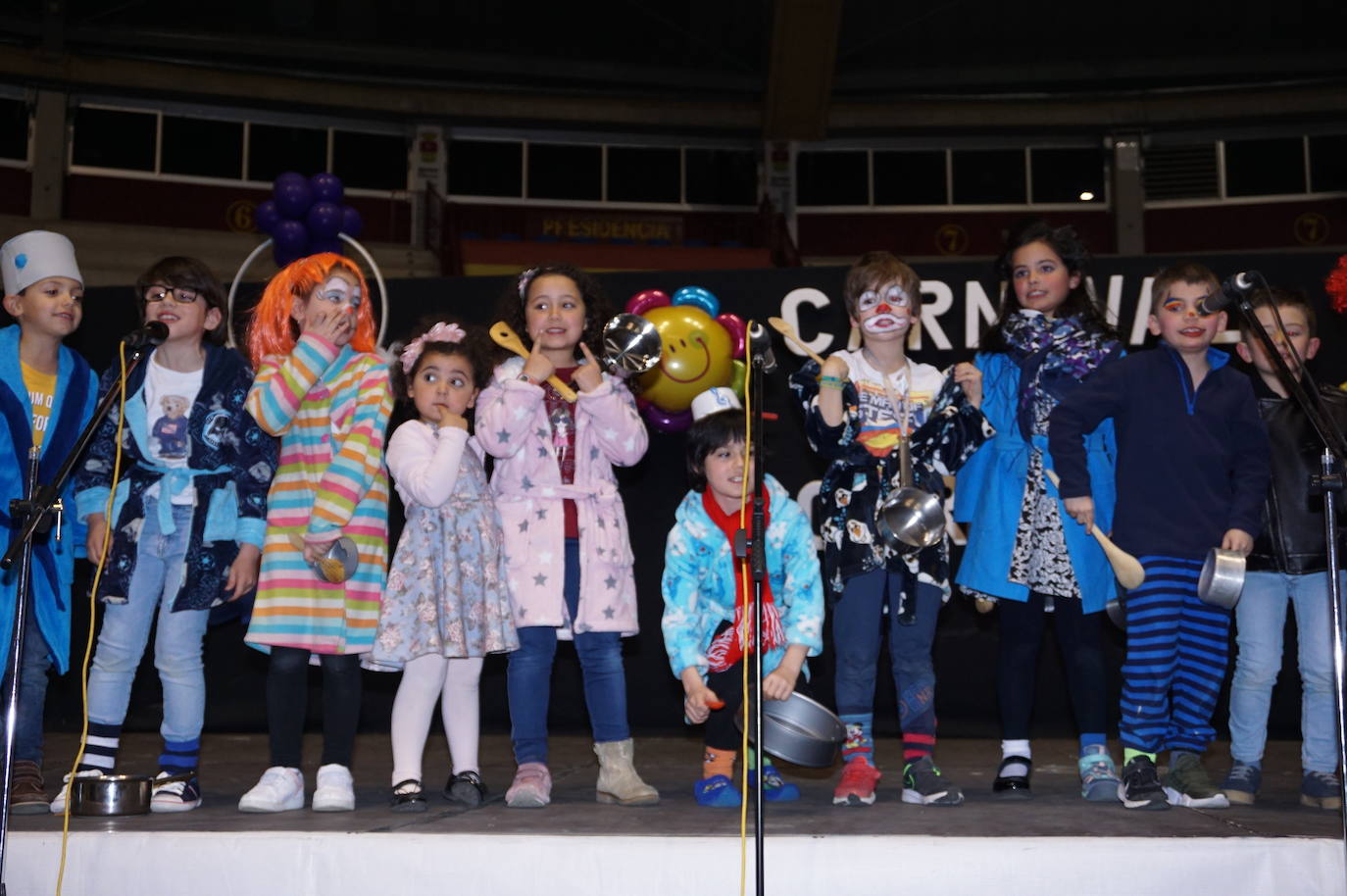 La comparse El Batacazo ganó el concurso infantil de chirigotas de Arroyo. 