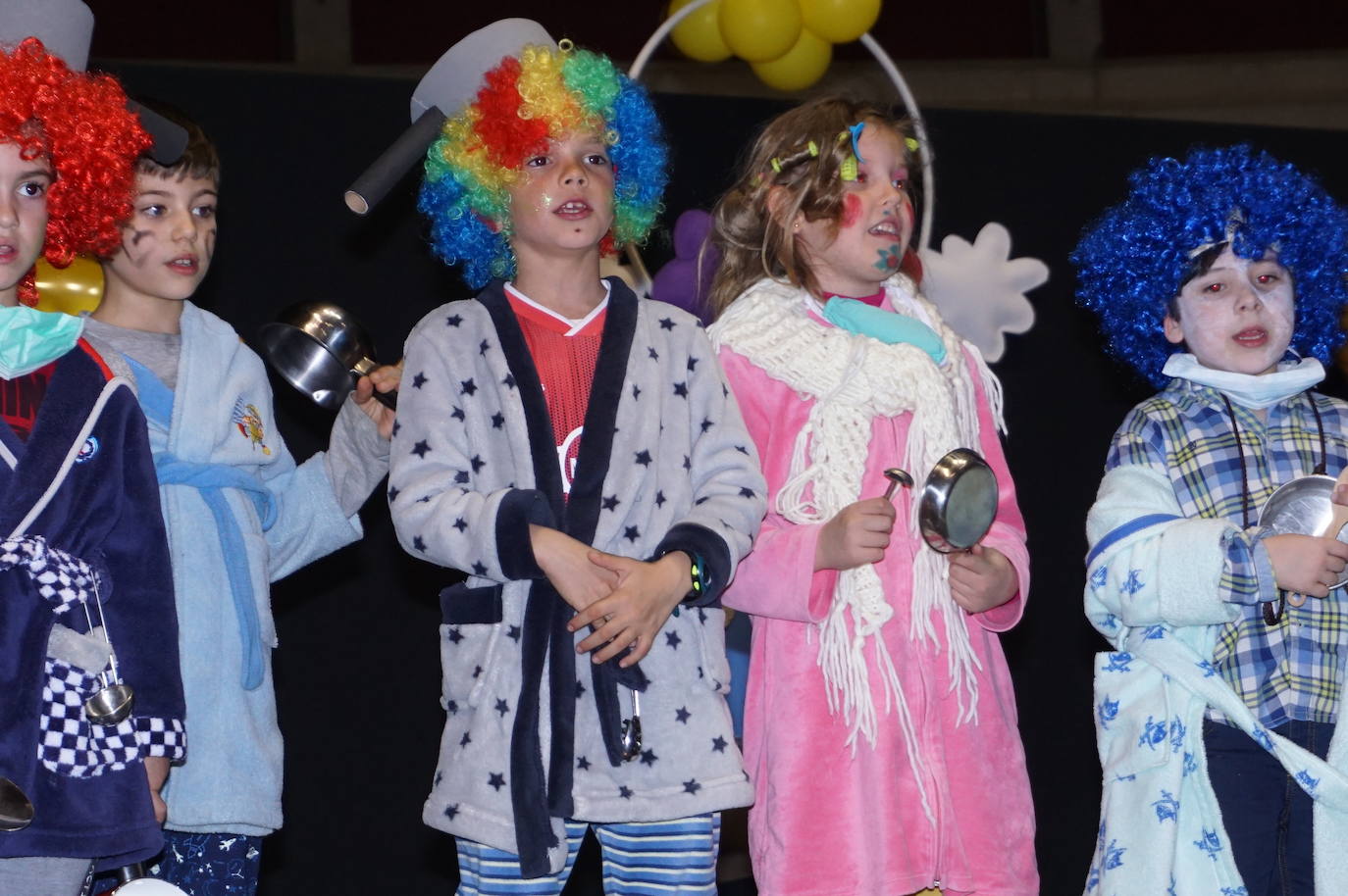 La comparse El Batacazo ganó el concurso infantil de chirigotas de Arroyo. 