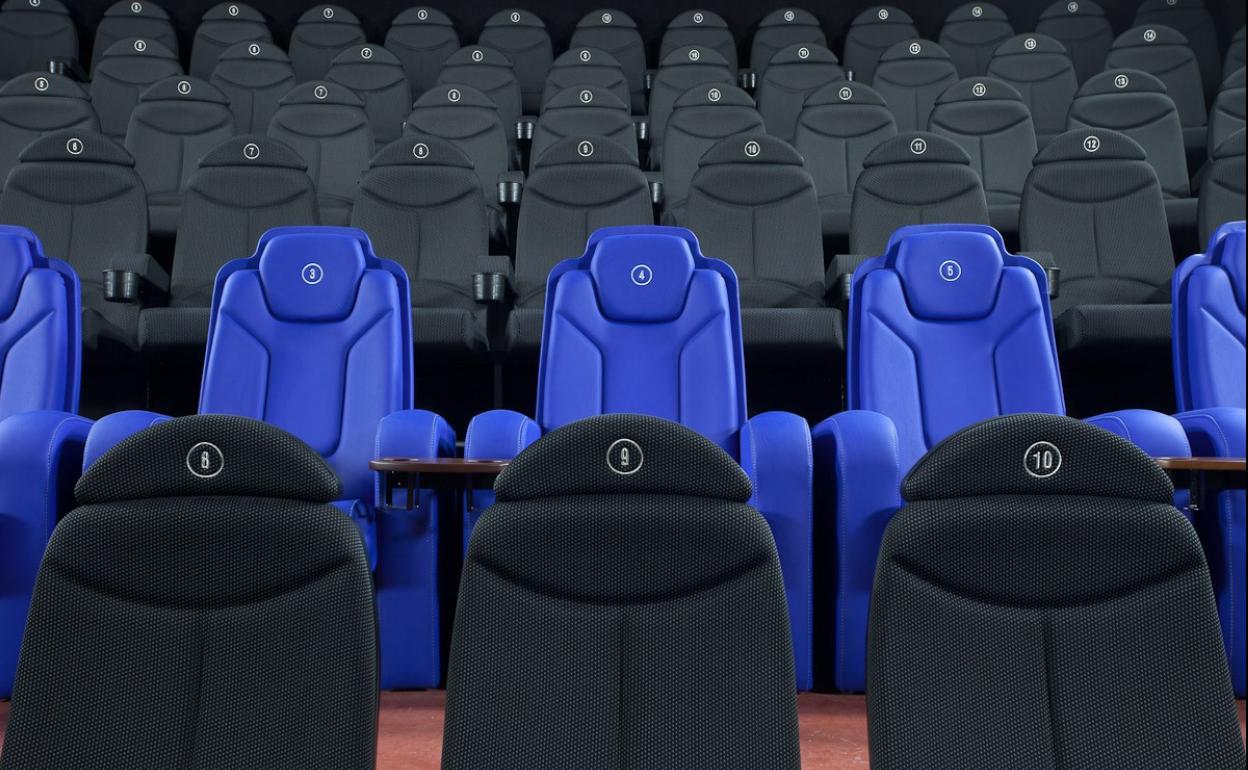 Las butacas de las salas de OCINE en RÍO Shopping esperan ya a los aficionados al séptimo arte. 