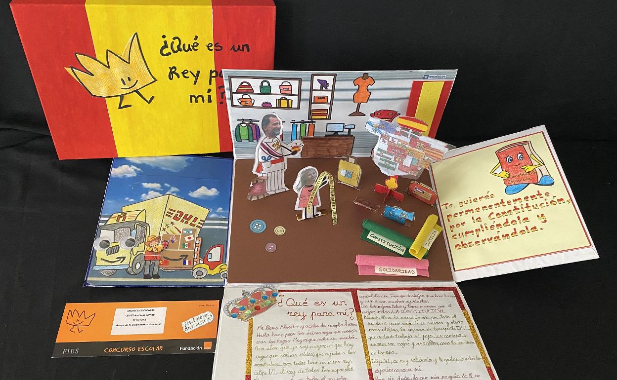 Un alumno del CEIP 'Elvira Lindo' de Arroyo, ganador del concurso '¿Qué es un Rey para ti?