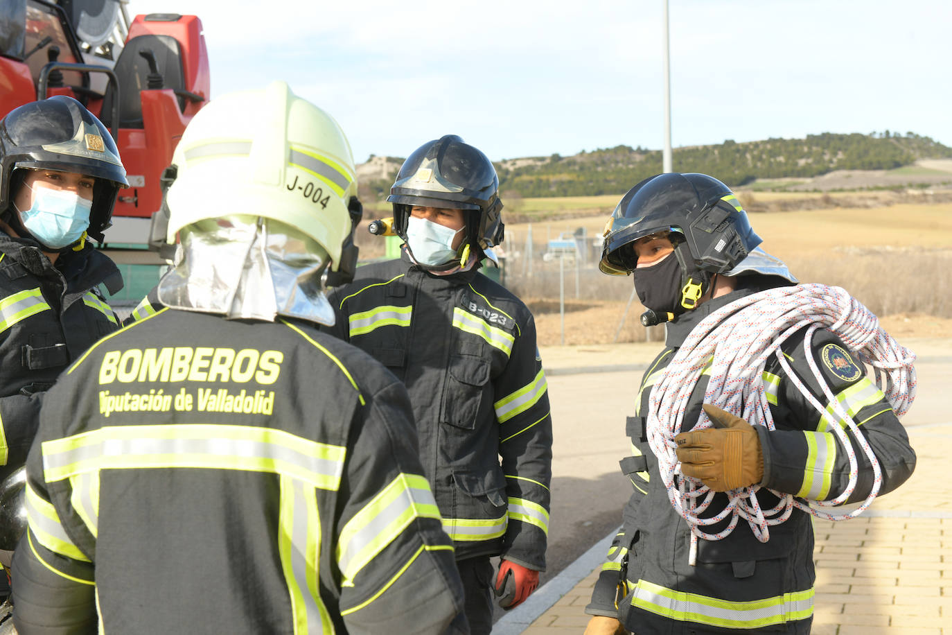 Fotos: Nuevo parque de bomberos de la provincia de Valladolid en Arroyo