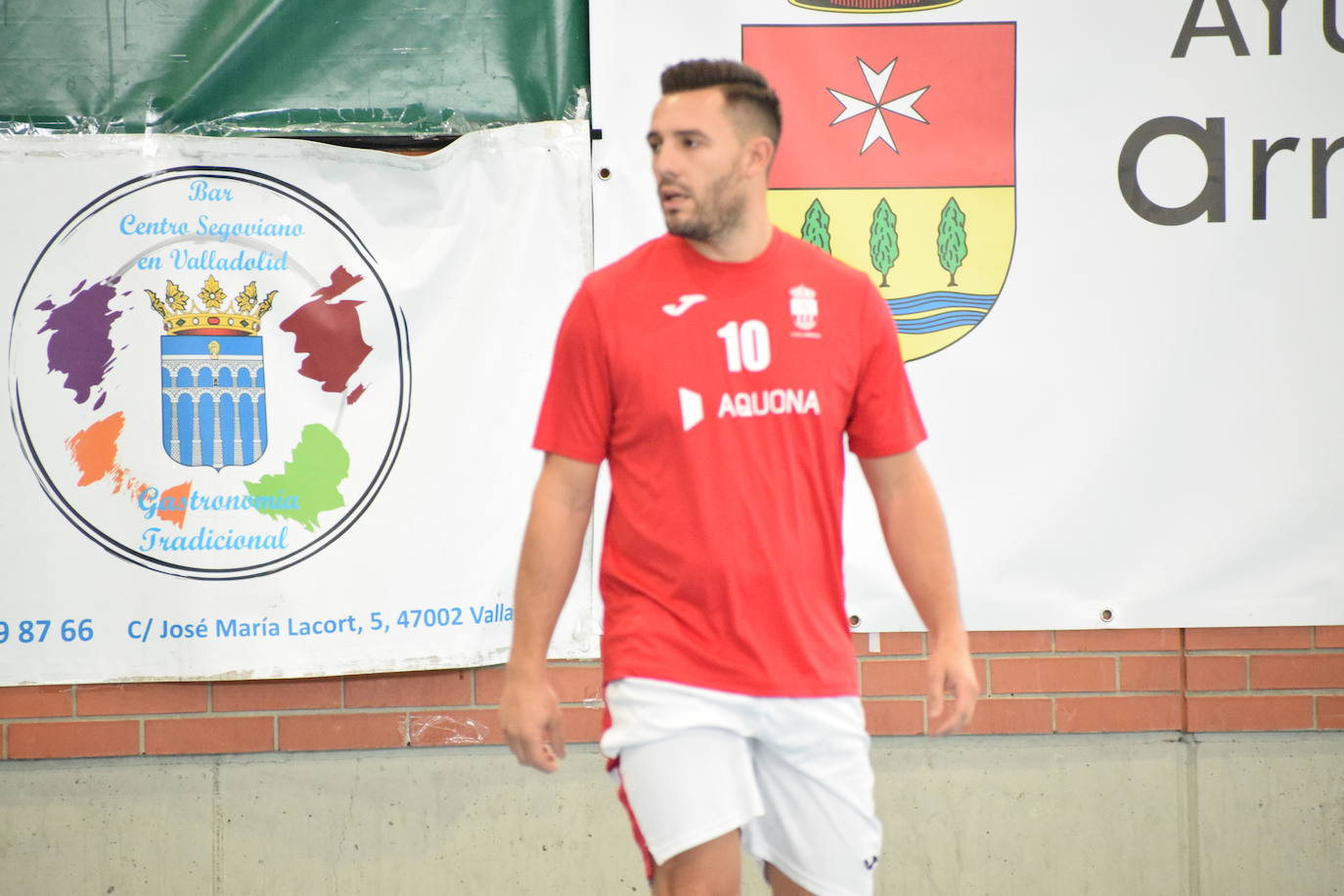 Javi, jugador del Unión Arroyo de fútbol sala. 