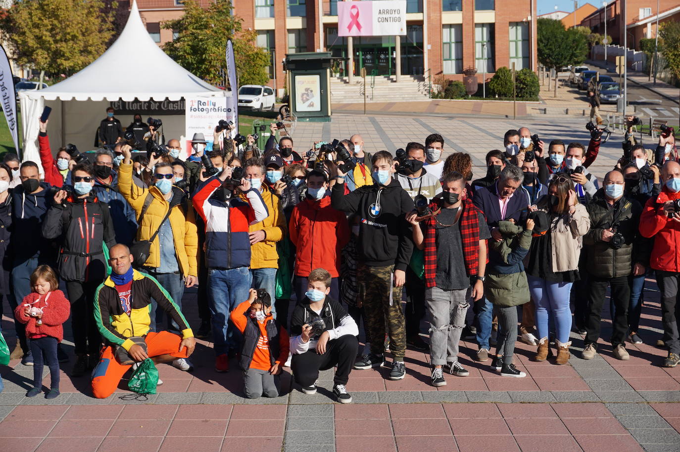 Más de un centenar de participantes en el I Rally Fotográfico de Arroyo de la Encomienda. 