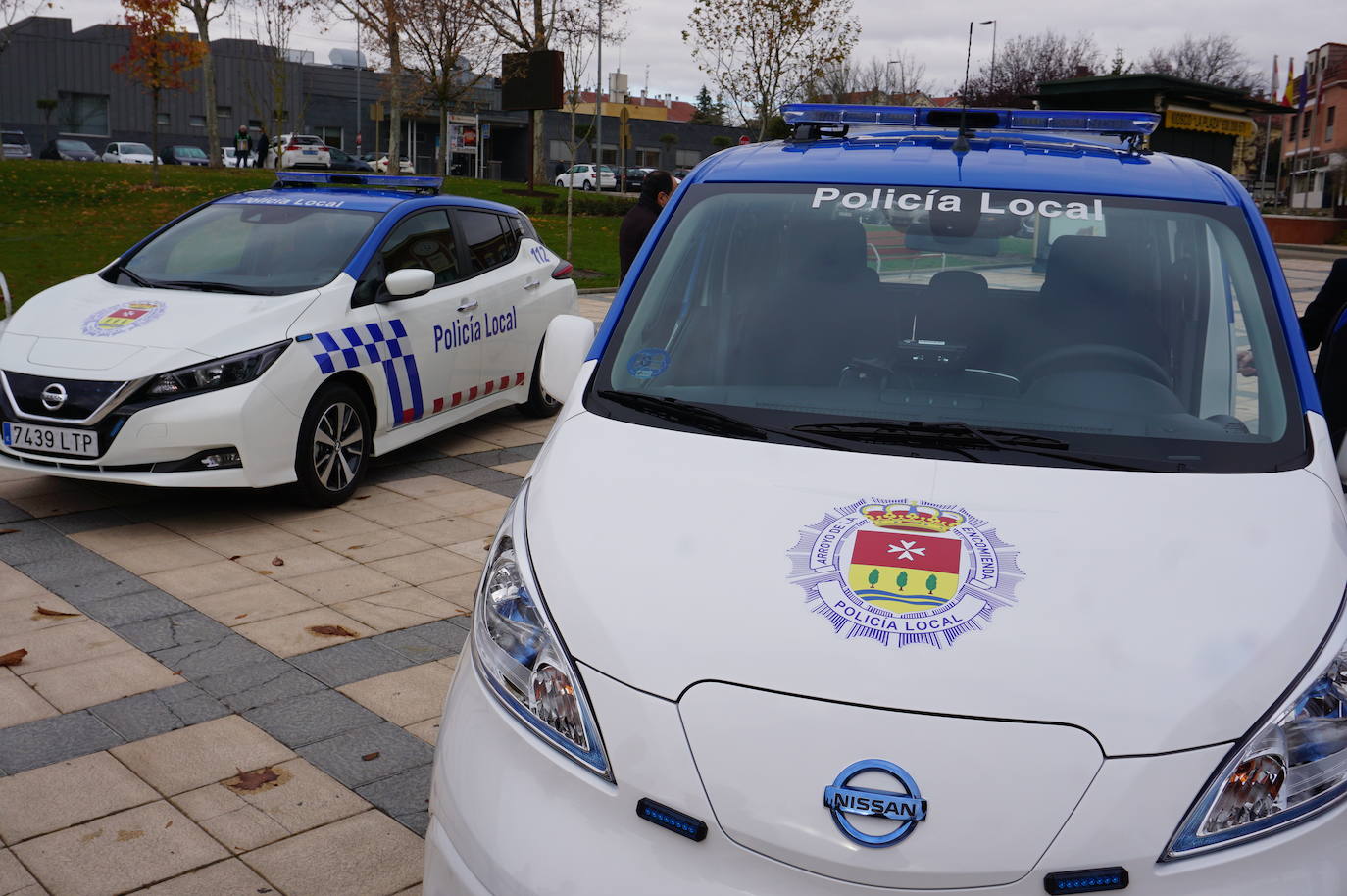 Presentación y entrega de los vehículos de la Policía Local de Arroyo. 