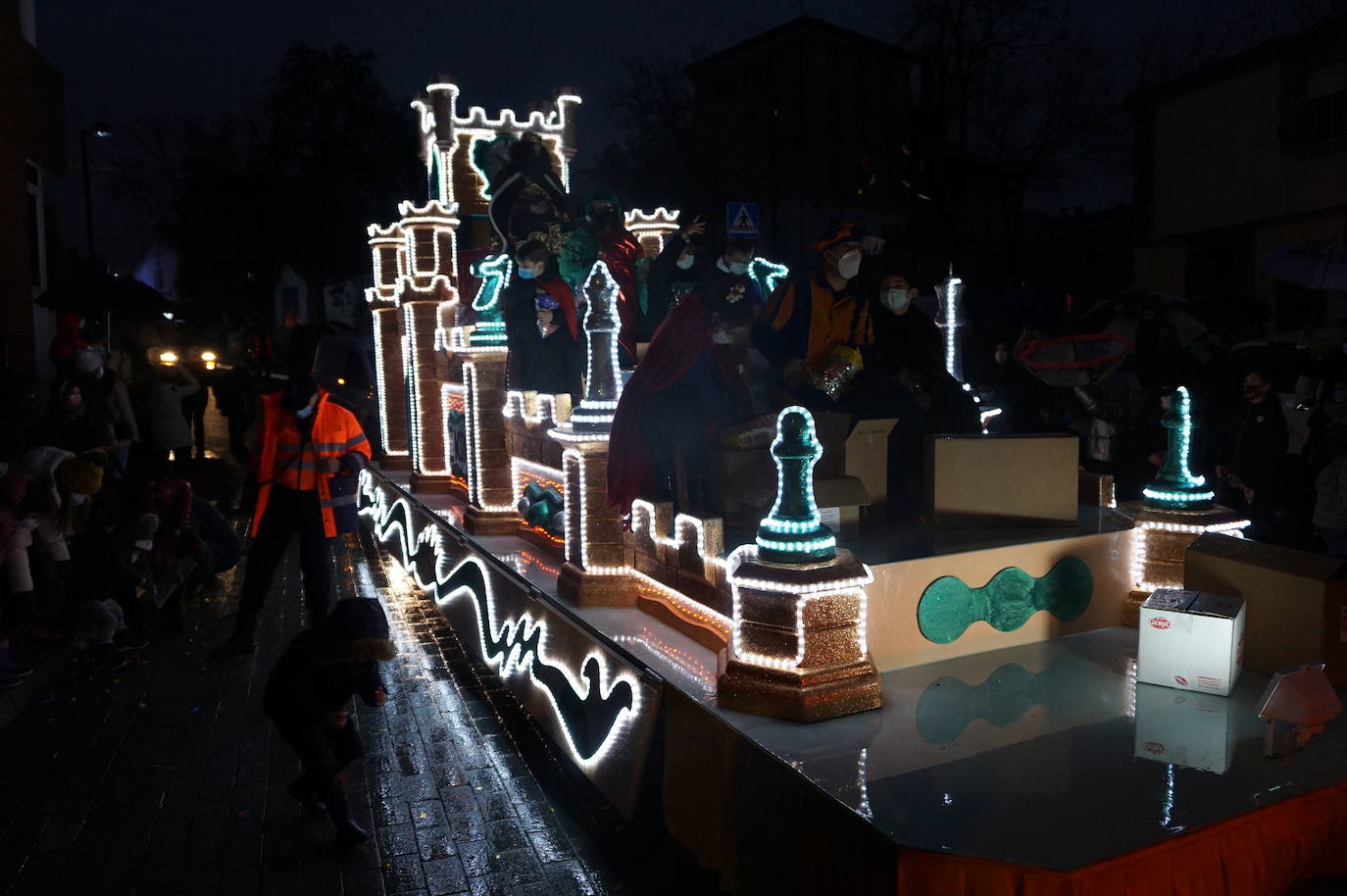 Cabalgata de Reyes Magos en Arroyo. 
