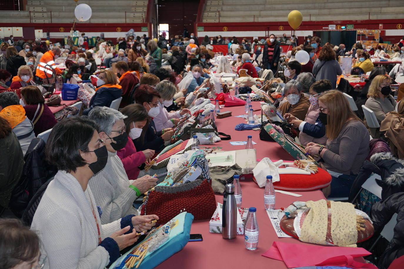 Han participado 500 personas, el máximo del aforo permitido. 