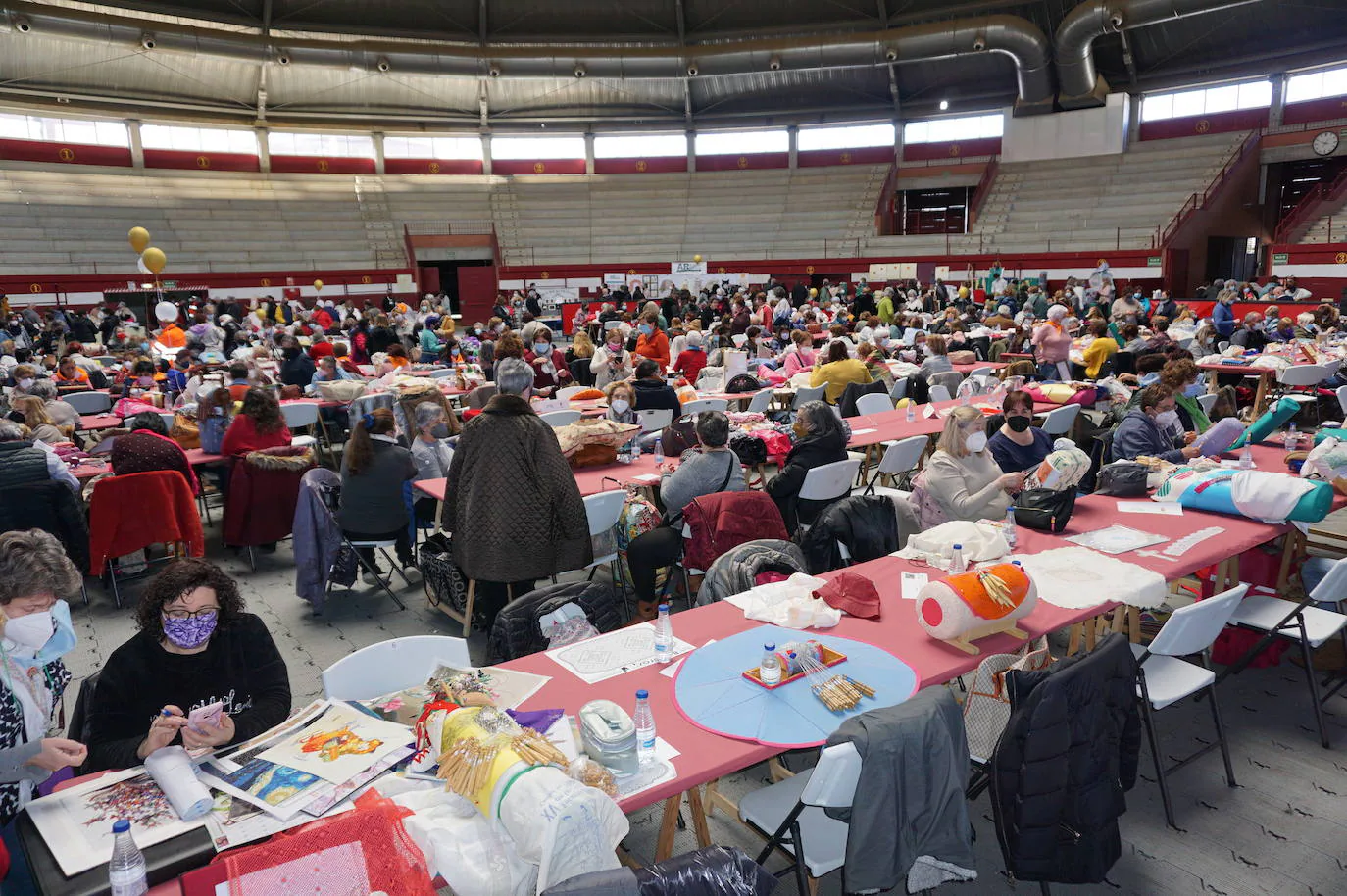 Han participado 500 personas, el máximo del aforo permitido. 