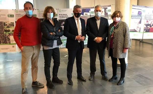 Presentación de la muestra en la Casa de Cultura 