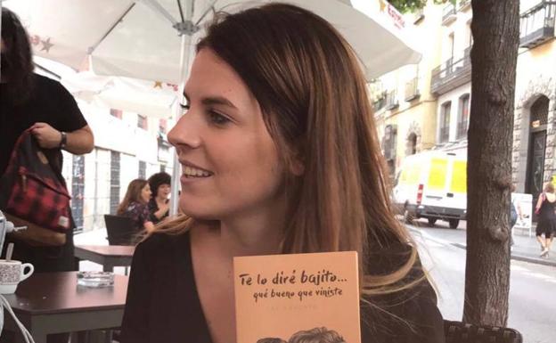 La poeta vallisoletana Lae Sánchez, autora, entre otros libros, de 'Qué bueno que te fuiste' 