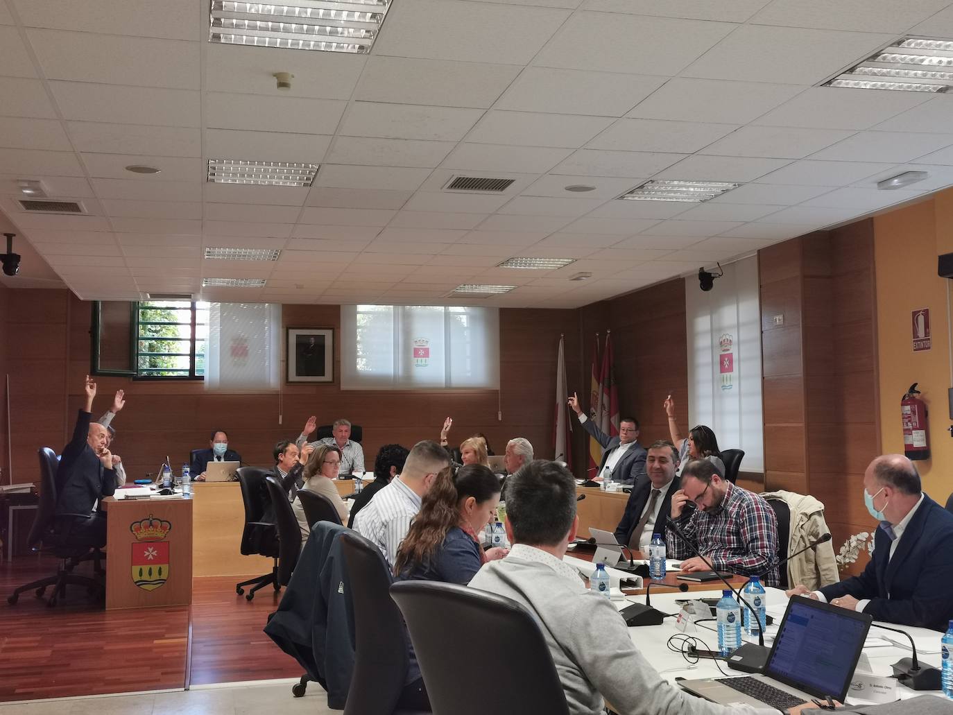 Otro momento del pleno celebrado en la mañana del miércoles 