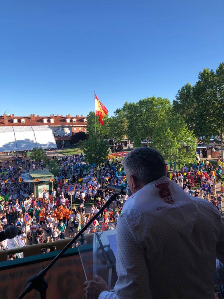 Reyes y reinas de 2022, Pregoneras y corporación municipal tras el pregón inaugural 