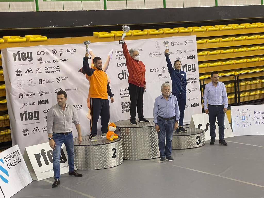 Deportistas del C.D. Trampolín Arroyo 