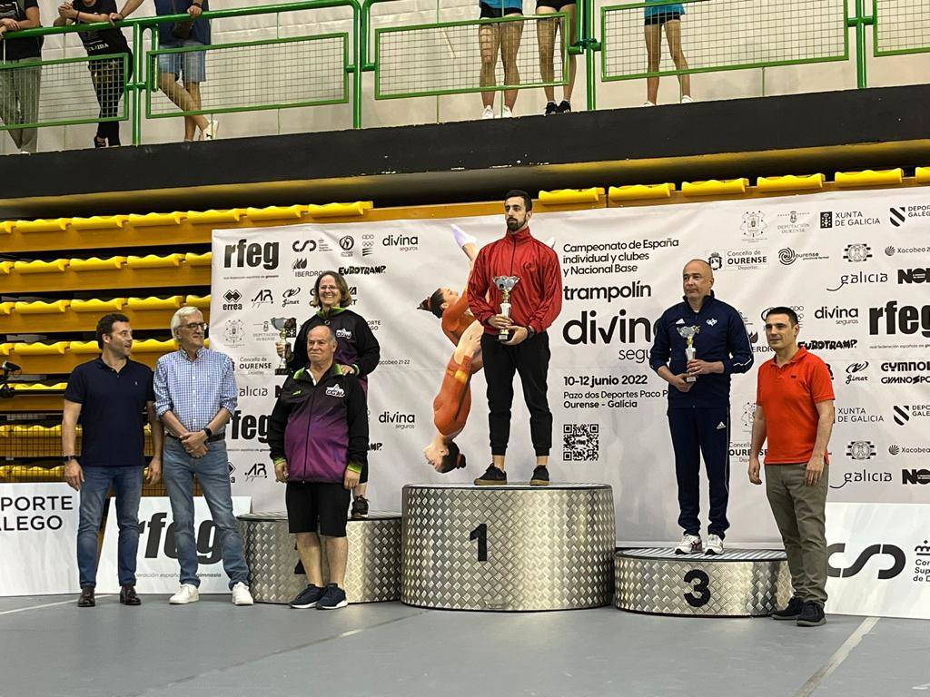 Deportistas del C.D. Trampolín Arroyo 