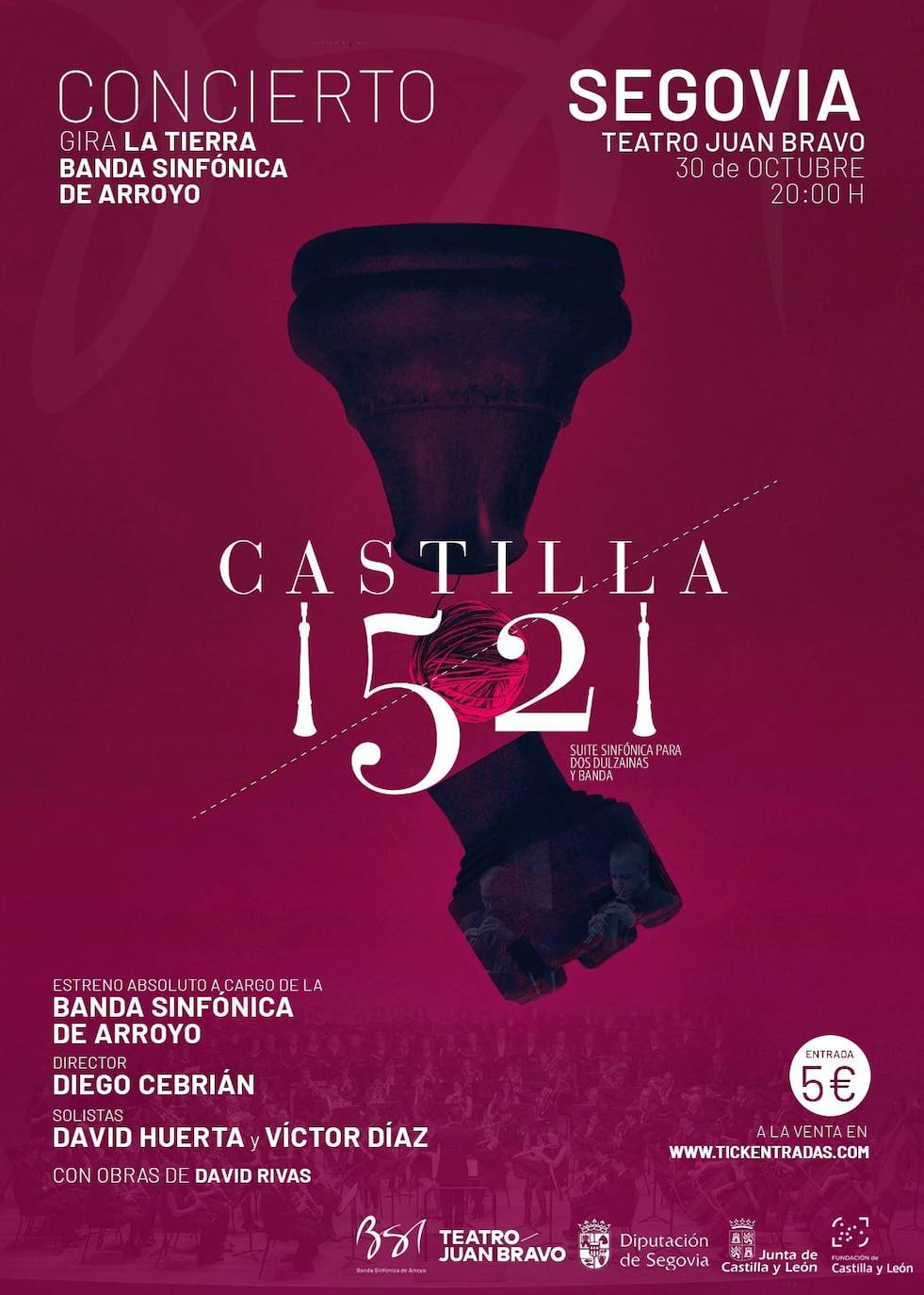 Imagen - Cartel del gran evento musical que se celebrará en Segovia