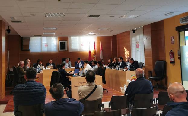 Público asistente al pleno municipal 