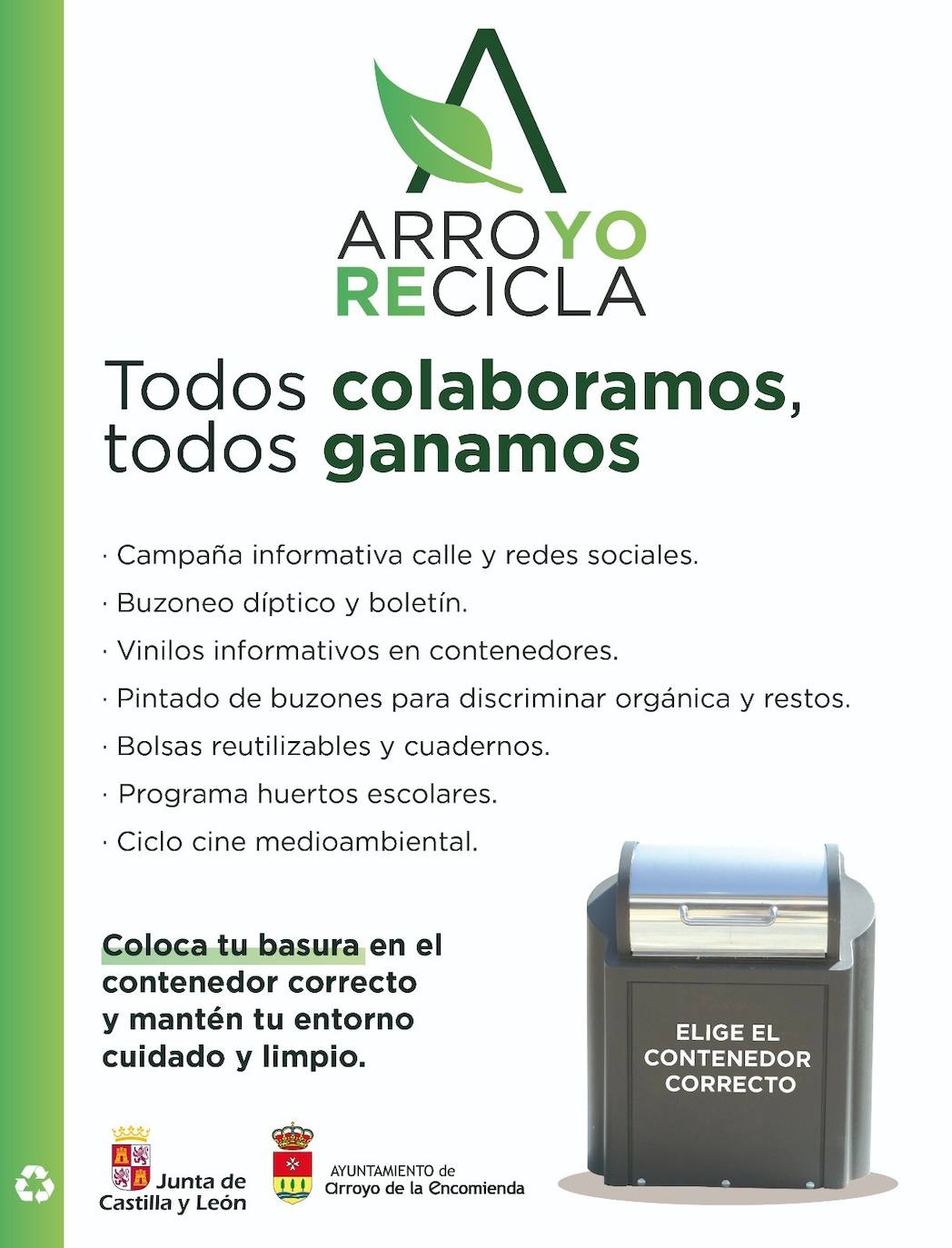 Imagen - Cartel de la campaña 'Arroyo Recicla'