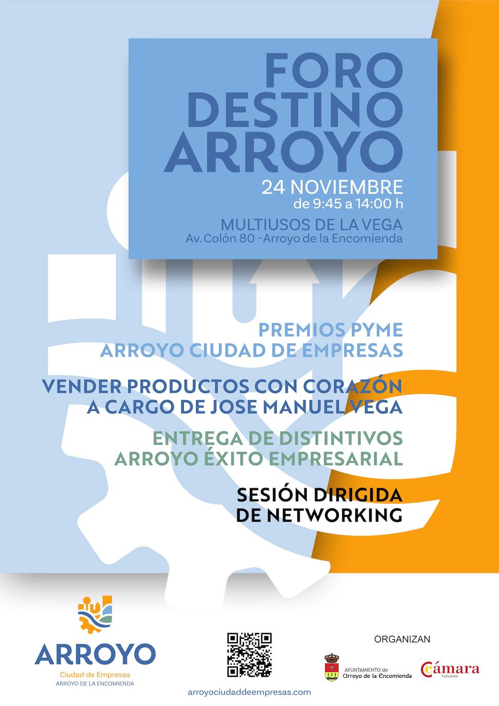 Cartel del Foro que se celebrará el próximo 24 de noviembre 