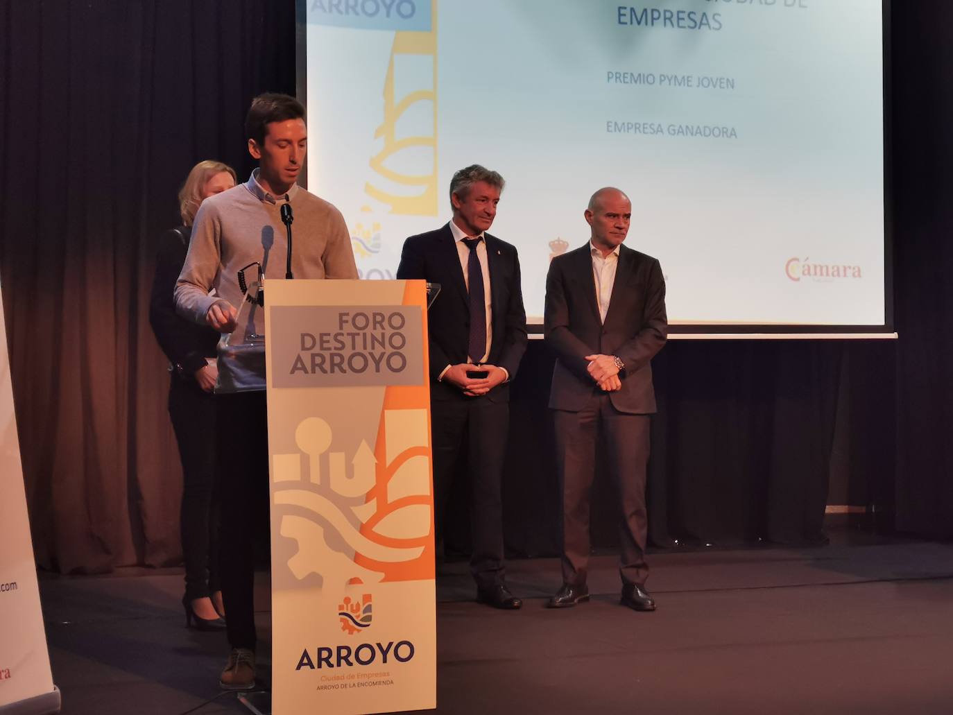 Foro 'Destino Arroyo', organizado por el Ayuntamiento de Arroyo y la Cámara de Comercio 