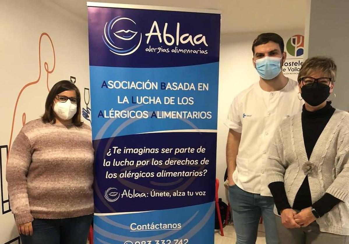 Miembros de la directiva de la Asociación ABLAA de Valladolid