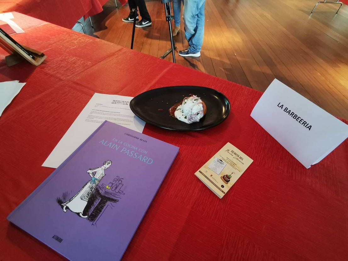 Pinchos culinarios inspirados en libros
