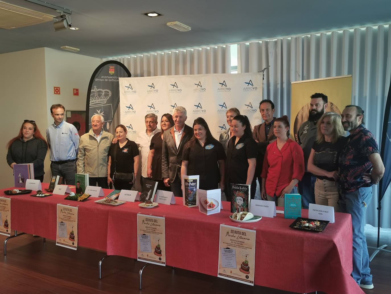 Pinchos culinarios inspirados en libros