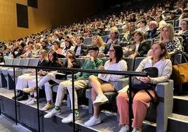 El Multiusos de la Vega acogió la XII edición del concurso de emprendimiento 'El futuro en nuestras manos 2023'