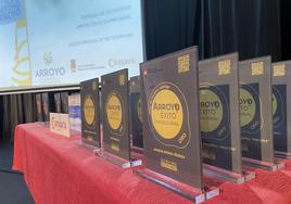 Sellos de calidad de la categoría Oro, entregados el año pasado a los empresarios arroyanos