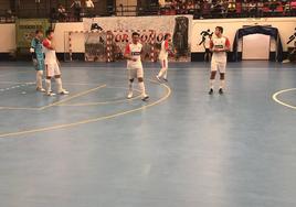 Partido celebrado el pasado sábado contra el Deporcyl Guardo FS