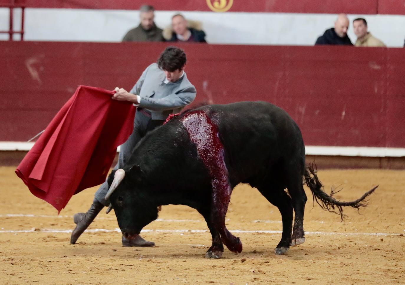 Festival taurino y solidario en La Flecha