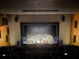 La Banda Sinfónica de Arroyo en la Casa de la Música y el Teatro de Arroyo