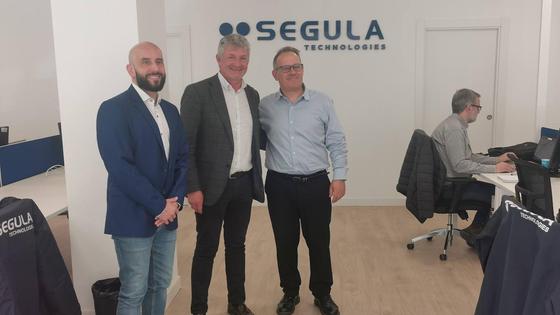 Visita institucional del alcalde a Segula Technologies, referente tecnológico