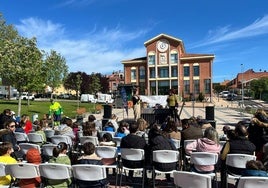 Más de 130 niños participaron en los talleres organizados en la Plaza de España de Arroyo