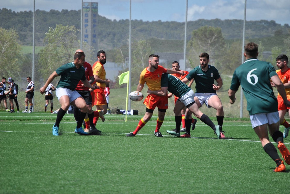 Las imágenes del Campeonato de Rugby del Ejército de Tierra