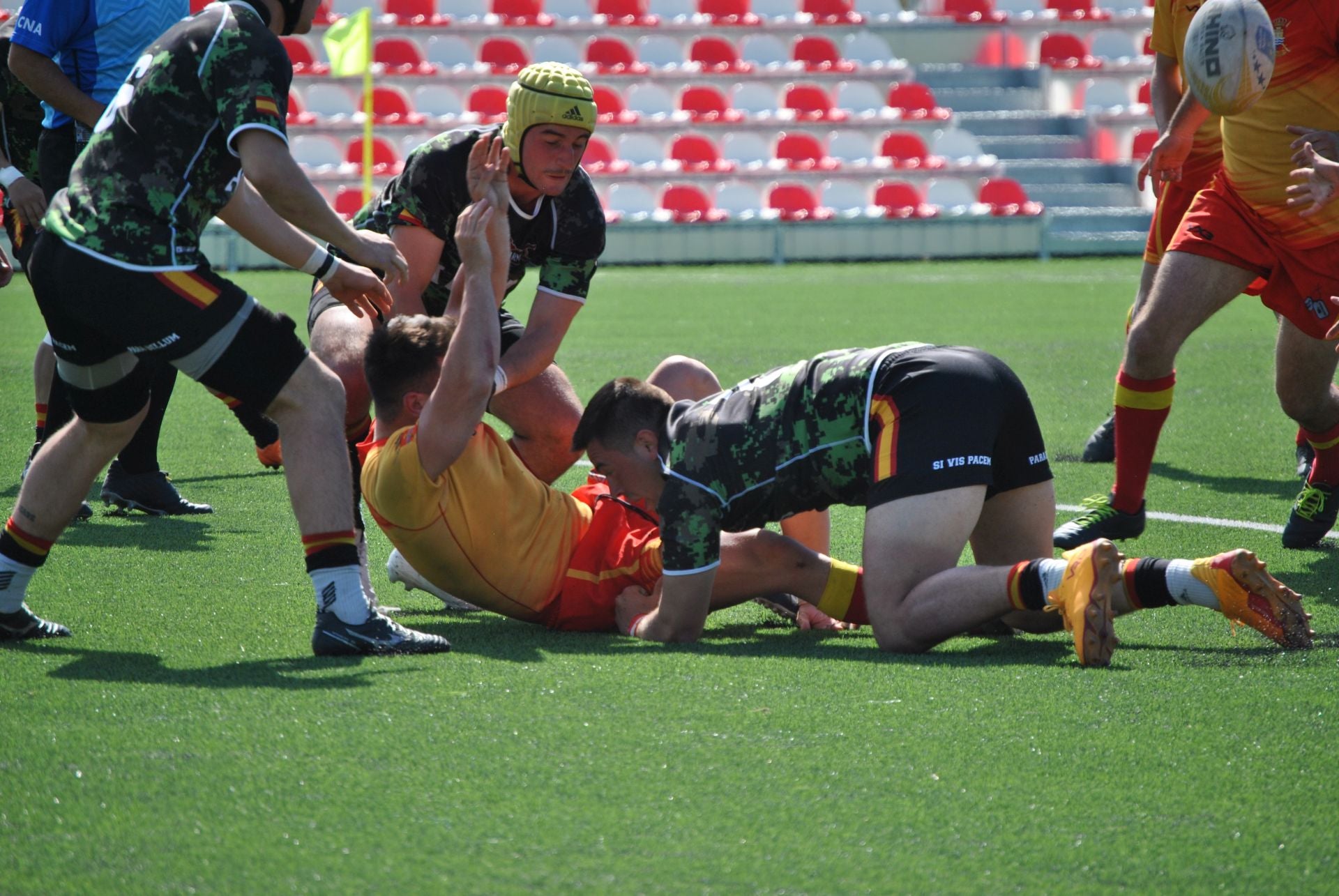 Las imágenes del Campeonato de Rugby del Ejército de Tierra