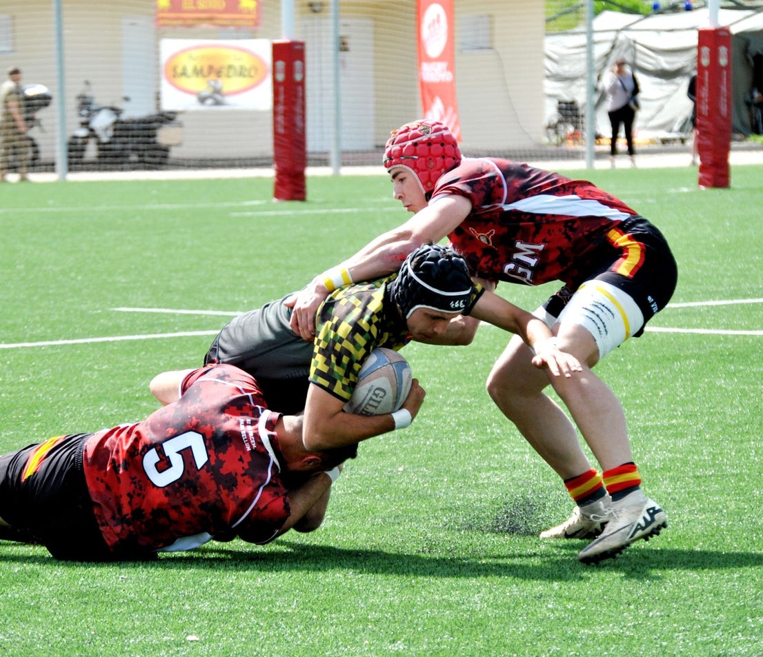 Las imágenes del Campeonato de Rugby del Ejército de Tierra