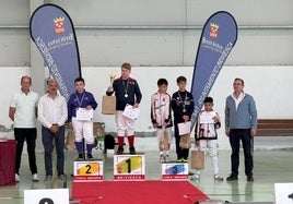 Pedro Herrero se alzó con el título de campeón en la categoría M13