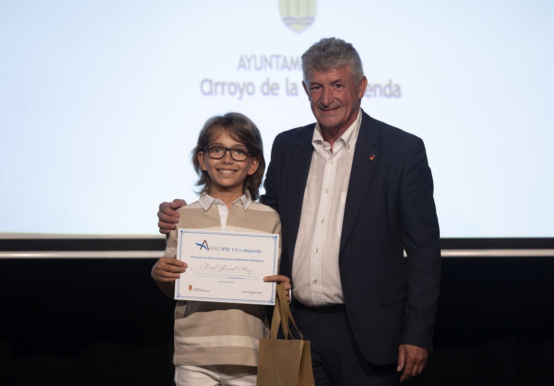 Fotos de la entrega de becas del deporte