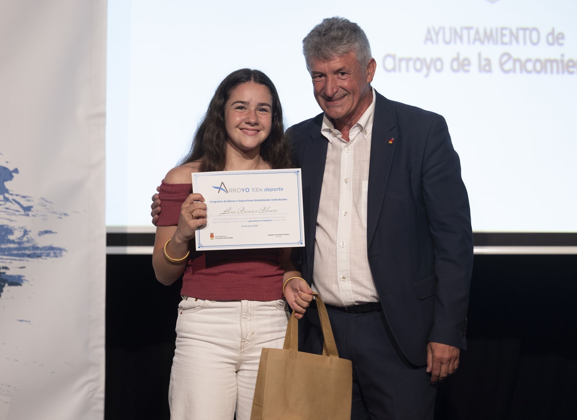 Fotos de la entrega de becas del deporte