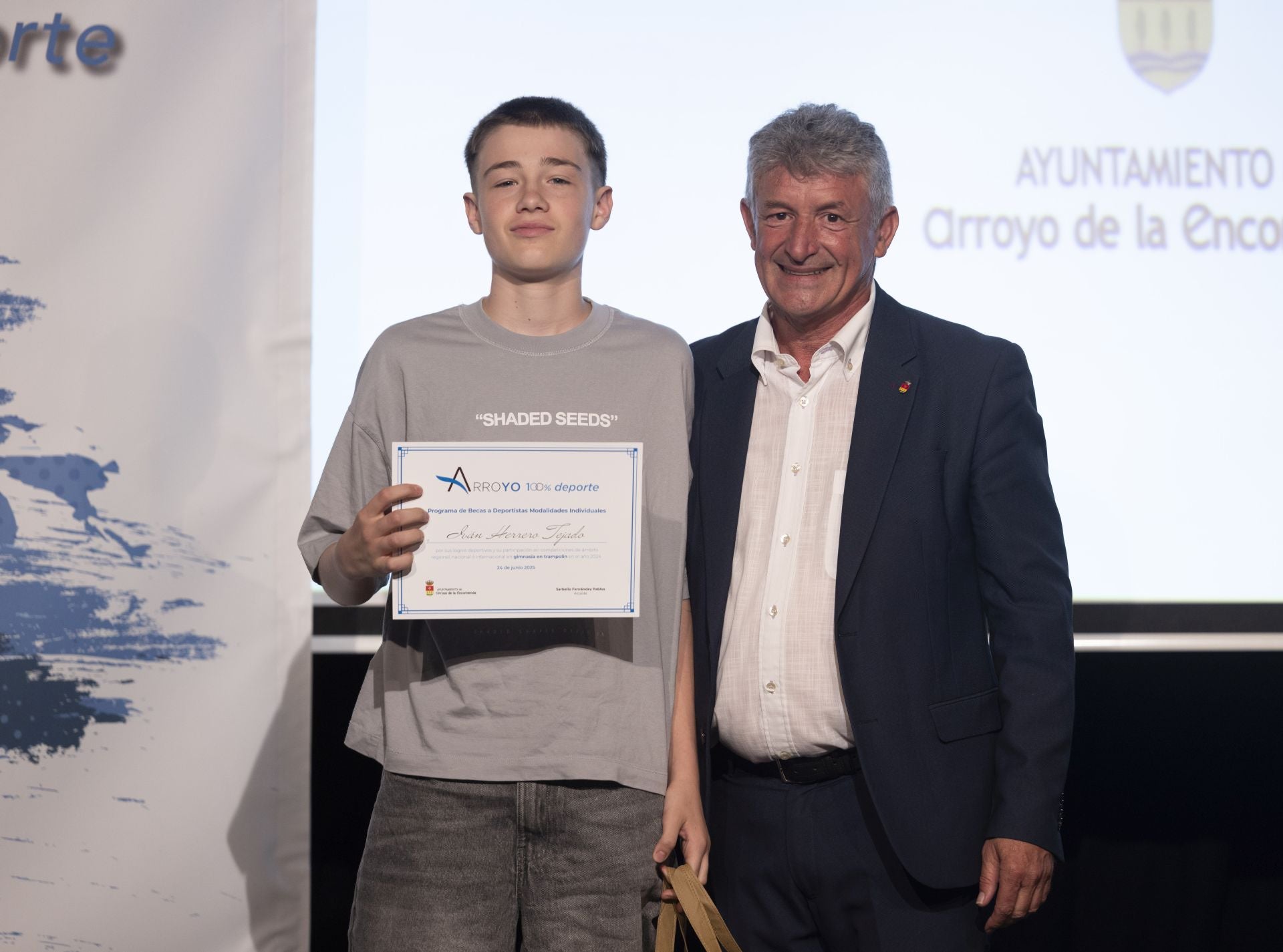 Fotos de la entrega de becas del deporte