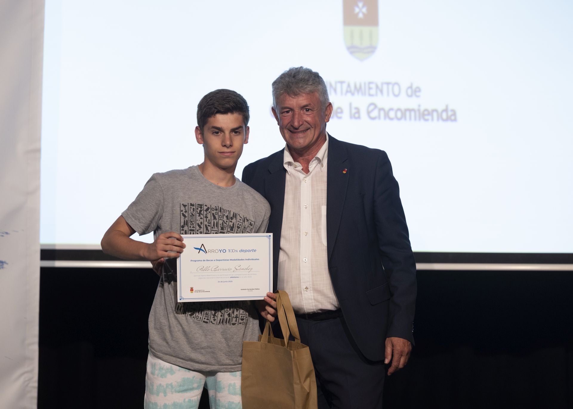 Fotos de la entrega de becas del deporte