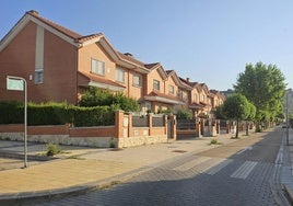 Calle de Sotoverde en el municipio de Arroyo de la Encomienda