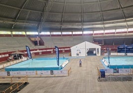 Feria de la pesca instalada en Arroyo Esfera