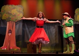 Caperucita valiente y el Lobo Vegetariano llega a los escentarios de Arroyo