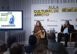 Aula Cultural con Pilar de Arístegui celebrada hace unos días en Arroyo de la Encomienda, dentro de la programación 'Marzo en Femenino'