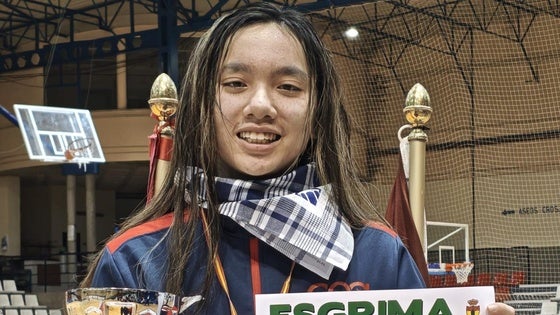 Lucía Alonso hace historia para el Club Esgrima Arroyo con una plata nacional